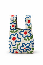 Load image into Gallery viewer, Groovy Garden - Knitted Bag: Cream / Small

