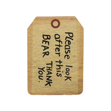 Load image into Gallery viewer, Pocket Notebook Shaped - Paddington Tag
