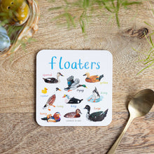 Load image into Gallery viewer, Floaters Bird Coaster
