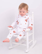 Load image into Gallery viewer, Baby Mac Highland Cow Sleepsuit: 3-6M
