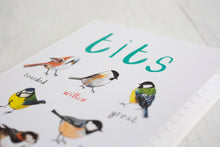Load image into Gallery viewer, Tits A5 Recycled Bird Notebook
