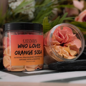 Ormis Who loves Orange Soda  - Satsuma -Whipped Soap