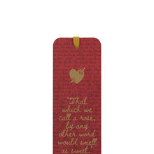 Load image into Gallery viewer, Bookmark Paper - Shakespeare Romeo &amp; Juliet
