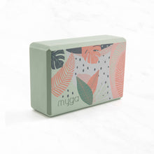 Load image into Gallery viewer, Printed Yoga Blocks: Palm
