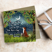 Load image into Gallery viewer, There Is Hope - Greeting Card From Fox Under The Moon: Individual cello wrapping
