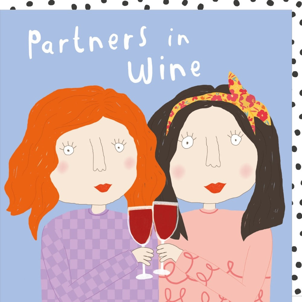 Card - Rosie Made A Thing - partners in wine