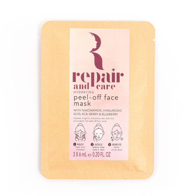 Repair and Care Peel-off Face Mask 3x6ml