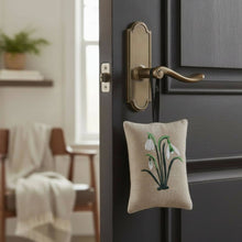 Load image into Gallery viewer, Moose &amp; co - Snowdrop memory embroidered hanging decoration
