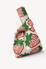 Load image into Gallery viewer, Berry Sweet - Knitted Bag: Cream / Medium
