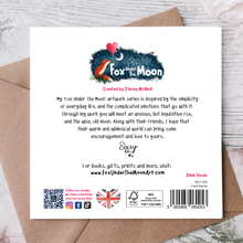 Load image into Gallery viewer, Believe Congratulations &amp; Encouragement Card by Fox Under : Naked (no cello wrapping)
