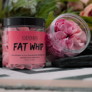Ormis Fat Whip Strawberry & Lily  -Whipped Soap
