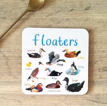 Load image into Gallery viewer, Floaters Bird Coaster
