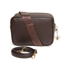 Load image into Gallery viewer, Alice Wheeler - Chocolate - Kensington Cross Body Bag
