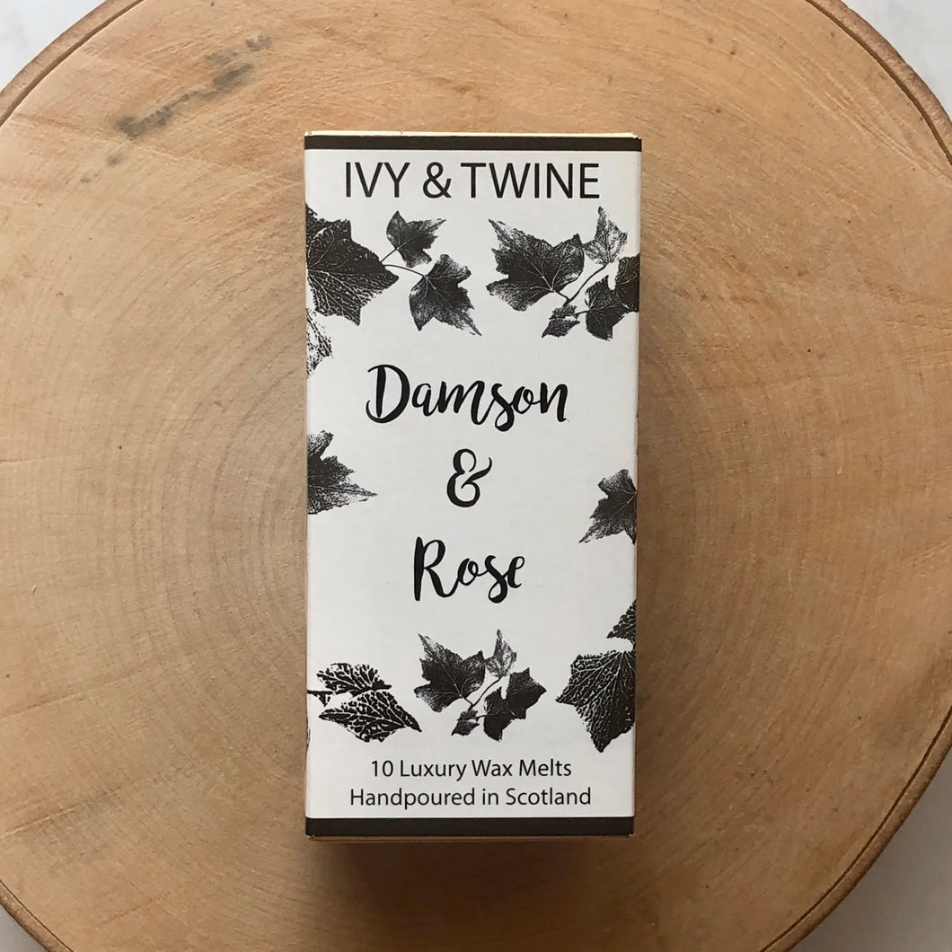Ivy & Twine -Damson & Rose Wax Melts