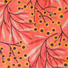 Load image into Gallery viewer, Pom - Red Mini Sunflowers Print Scarf

