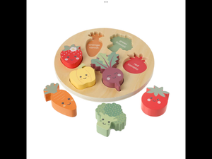 Happy veggies puzzle
