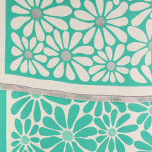 Load image into Gallery viewer, Pom - Green/Cream Floral Scarf
