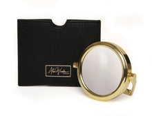 Load image into Gallery viewer, Alice Wheeler Mirror &amp; Pouch - black
