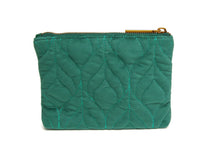 Load image into Gallery viewer, Alice Wheeler - Teal Velvet Pouch
