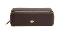 Load image into Gallery viewer, Alice Wheeler - Chocolate - Small Train Case
