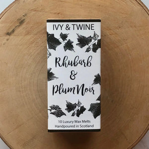 Ivy & Twine - Rhubarb & Plum Noir Wax Melts