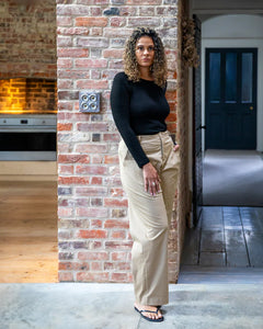 Chalk - Monica T-shirt Charcoal
