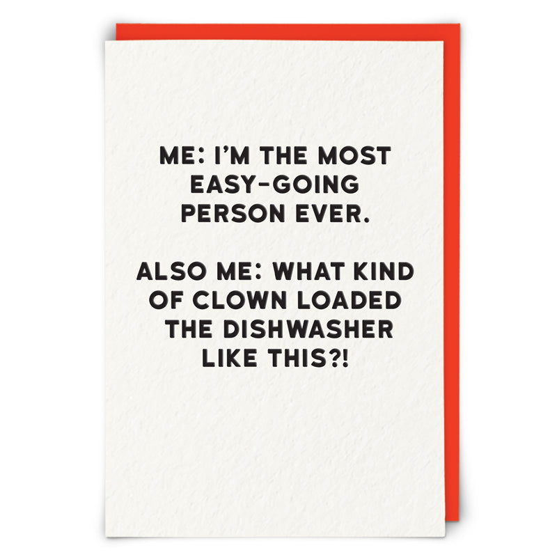 Card - Dishwasher