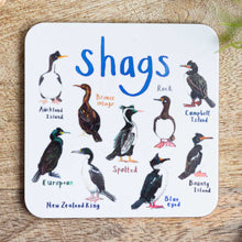 Load image into Gallery viewer, Shags Bird Coaster
