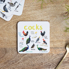 Load image into Gallery viewer, Cocks Bird Coaster
