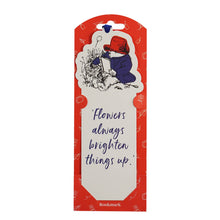Load image into Gallery viewer, Bookmark Paper Shaped - Paddington (Flowers)h
