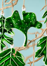 Load image into Gallery viewer, Botanical Leaf Enamel Decoration
