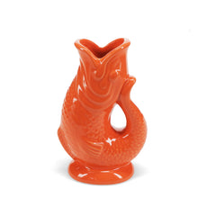 Load image into Gallery viewer, Ceramic fish vase - Orange
