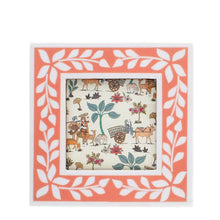 Load image into Gallery viewer, Square resin picture frame (3.5" X 3.5") - Pink
