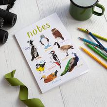 Load image into Gallery viewer, Cheeky Birds Recycled Notebook - A5
