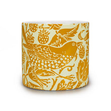 Load image into Gallery viewer, Ceramic Plant Pot William Morris Strawberry Thief Yellow
