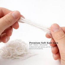 Load image into Gallery viewer, Cats on a Soft Morning - knitted bag: Small
