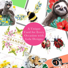 Load image into Gallery viewer, Daughter's Birthday - Peony Greeting Card by Lola Design
