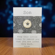 Load image into Gallery viewer, Son Ceramic Pocket Token Pocket Hug and Card
