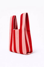 Load image into Gallery viewer, Everyday Summer - Knitted bag: Red and pink / Medium
