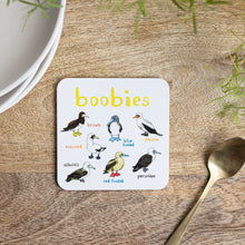 Load image into Gallery viewer, Boobies Bird Coaster

