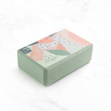 Load image into Gallery viewer, Printed Yoga Blocks: Palm
