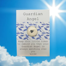 Load image into Gallery viewer, Guardian Angel Ceramic Pocket Token Pocket Hug and Card
