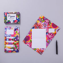 Load image into Gallery viewer, Floral Fantasia Pigeon, Botanical Folding Letters, Pack of 6
