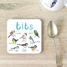 Load image into Gallery viewer, Tits Bird Coaster
