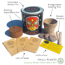 Load image into Gallery viewer, Retailer starter 4 pack Chilli, Cat, Flower and Herb
