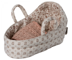 Maileg - Carry Cot, Baby Mouse