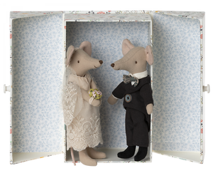 Maileg - Wedding mice couple in box