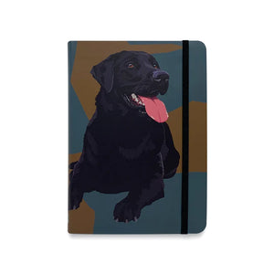 Leslie Gerry - Pocket Notebook Black Labrador