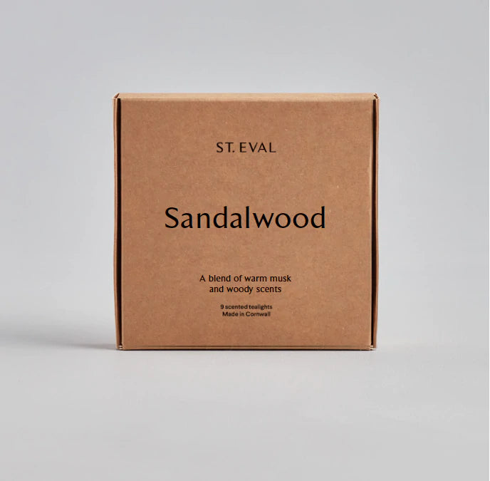 St Eval Tea lights - Sandalwood