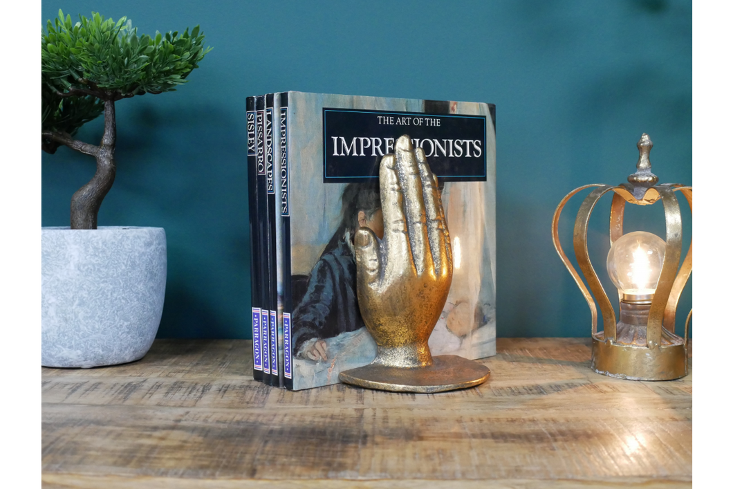 Book Ends -Cupped Hands